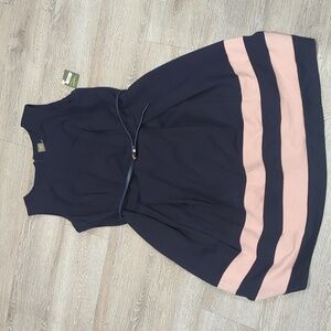 Taylor Woman Navy Short dress 16w New with tags